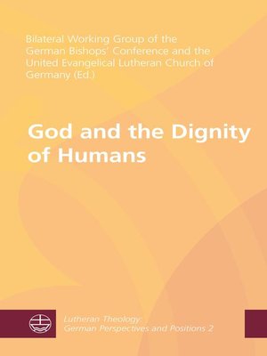 cover image of God and the Dignity of Humans
